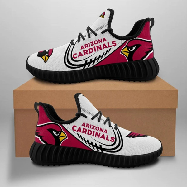 Men's Arizona Cardinals Mesh Knit Sneakers/Shoes 013
